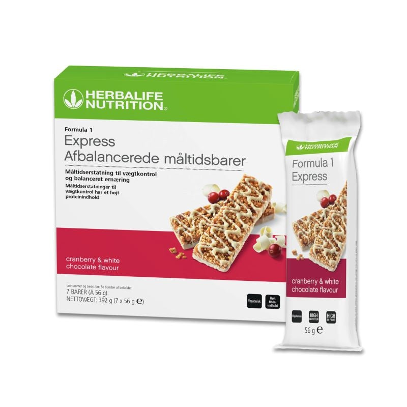 Expressbarer tranebær og hvit sjokolade