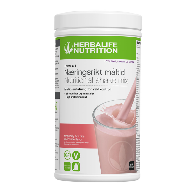 Formula 1 Free From Rasberry and White Chocolate