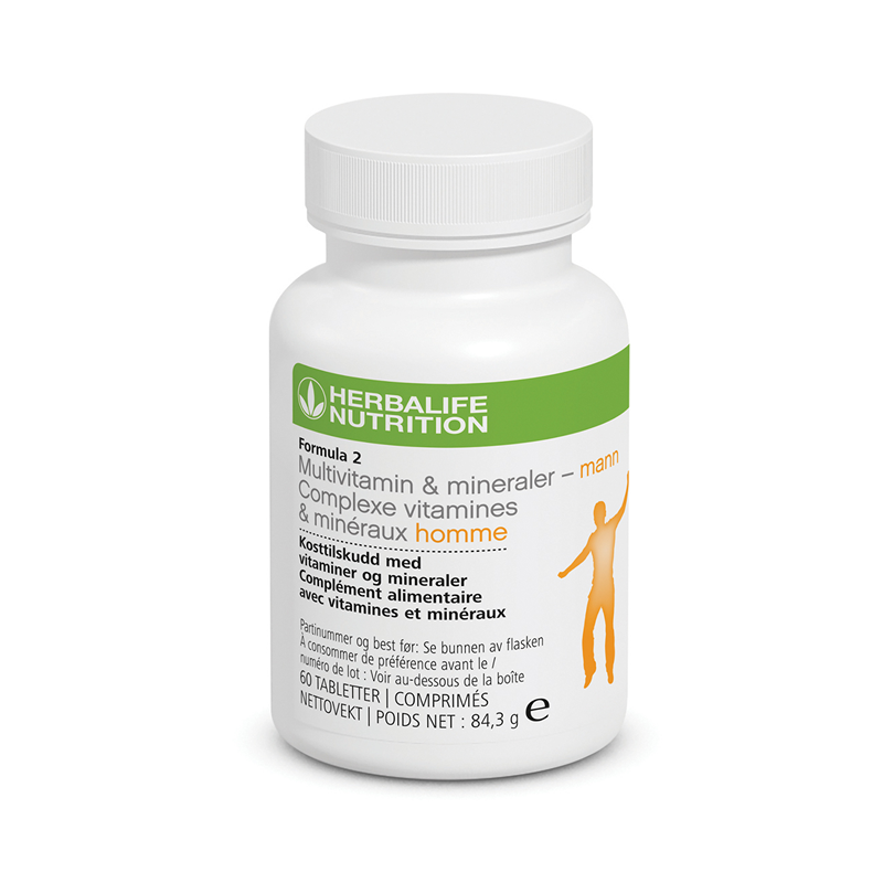 Formula 2 Multivitamin & Mineraler - Mann